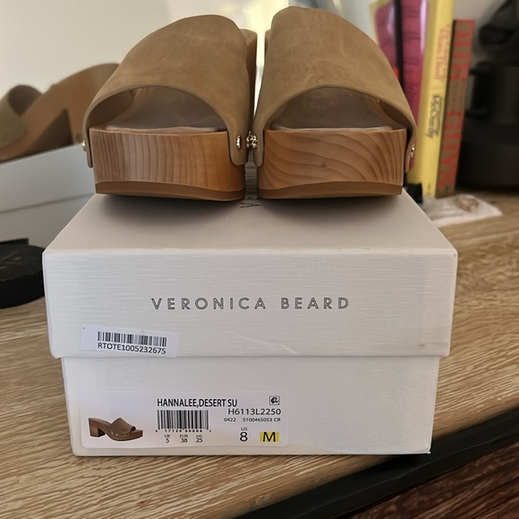 Never worn Veronica beard suede mules - Picture 3 of 4